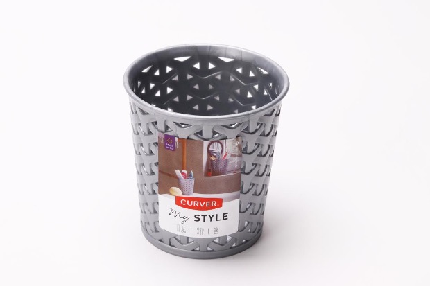 Curver, My Style round storage grey (size S)1