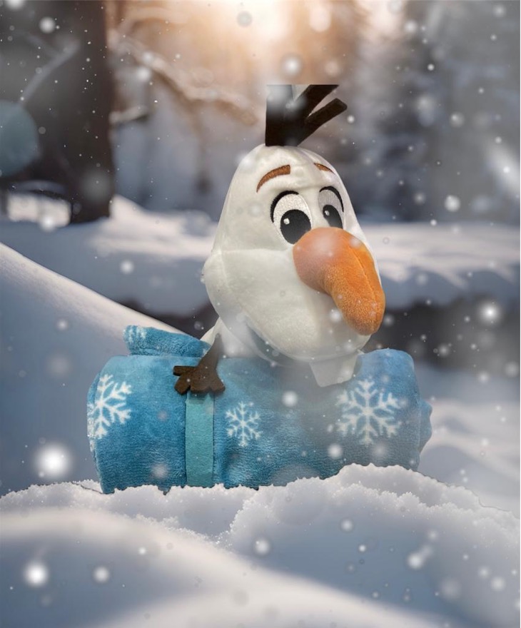 Disney Frozen, Olaf Blanket 110x120cm2