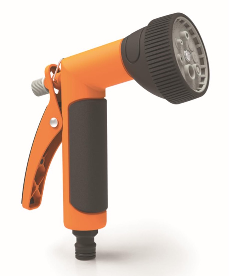 G.F., Multi-Jet Watering Gun Orange