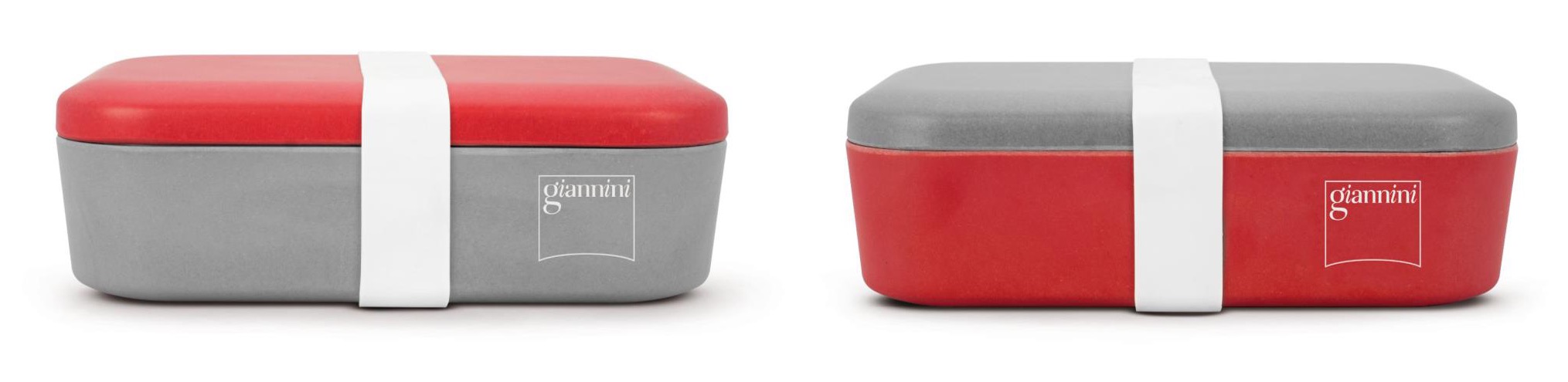 Giannini, Gray Bamboo Lunch Box