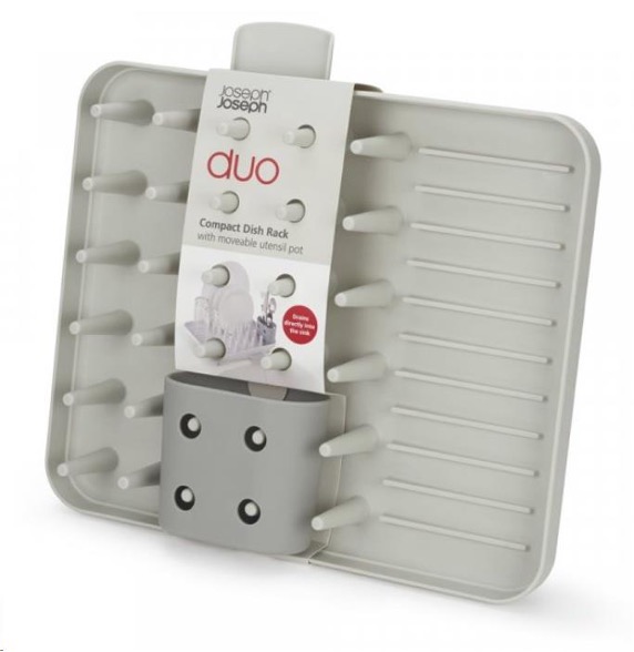 Joseph Joseph, Duo compact dish rack (grey)1