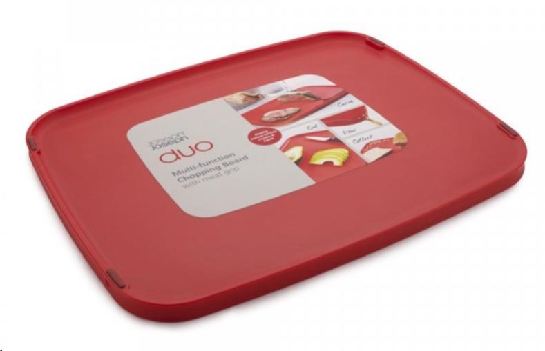 Joseph Joseph, Duo multi function chopping board red