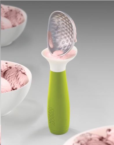Joseph Joseph, Duo non drip ice cream scoop green3