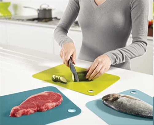 Joseph Joseph, Duo set of 3 chopping mats (opal)3