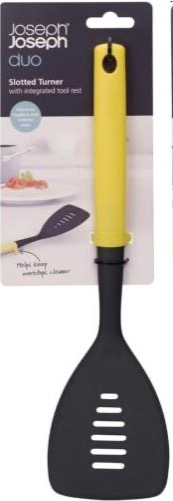 Joseph Joseph, Duo slotted turner (light yellow)1