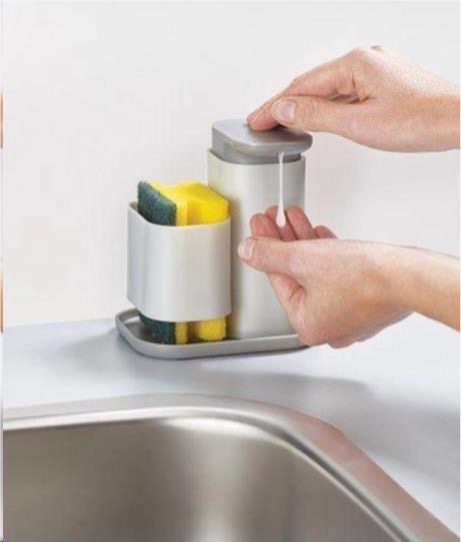 Joseph Joseph, Duo soap dispenser with sponge holder3
