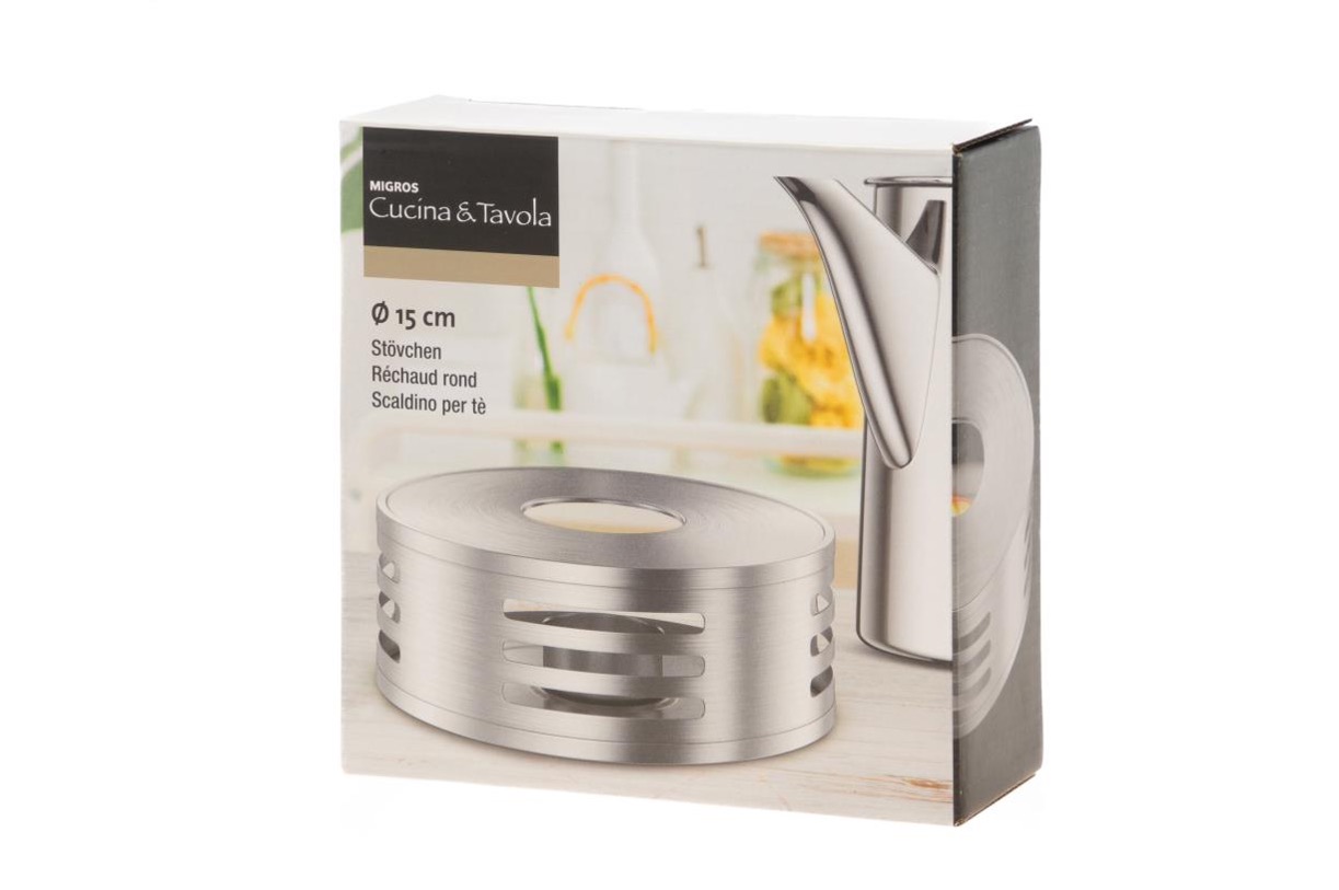 Migros Cusina & Tavola, Teapot Warmer, Stainless Steel2