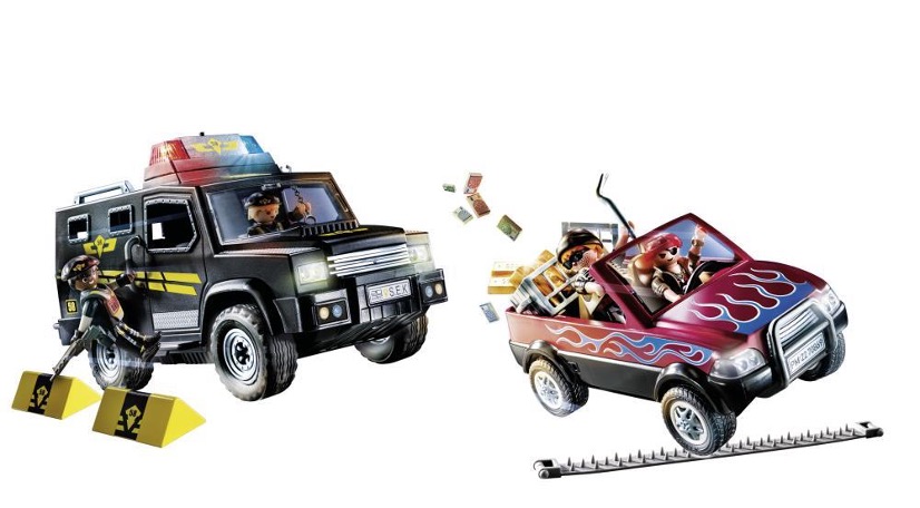 Playmobil, Police Pursuit Of The Bank Robbers1