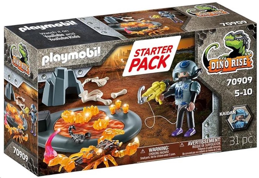 Playmobil, Starter Pack Agent with Fire Scorpion1