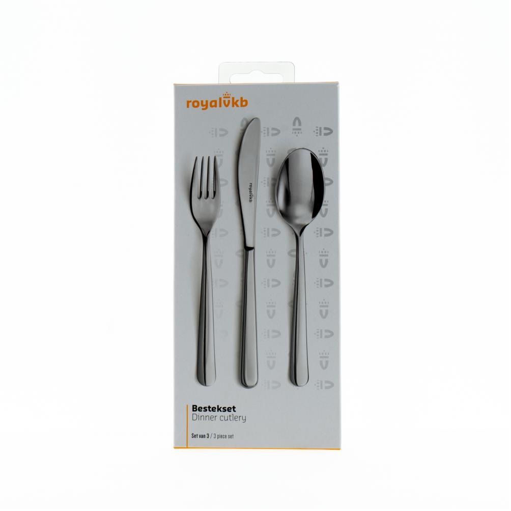 Royal VKB, Dinner Set (Fork + Spoon + Knife)2