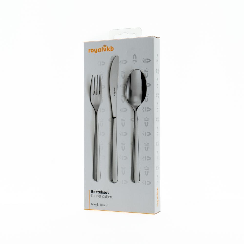 Royal VKB, Dinner Set (Fork + Spoon + Knife)4