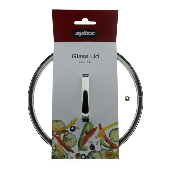 Zyliss, Flat Glass Lid 20cm2